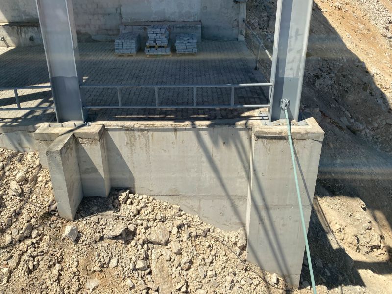 Foundation and Support Setup