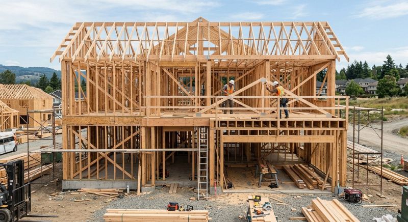 Building Framing in Kansas City, KS