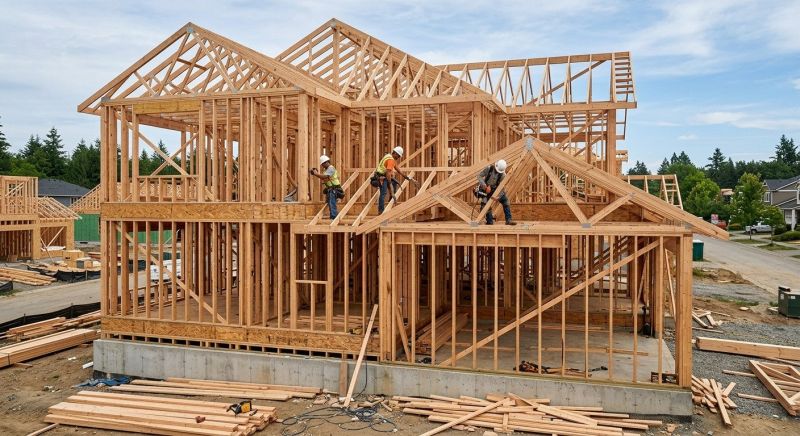 Rough Framing Service in Kansas City, KS