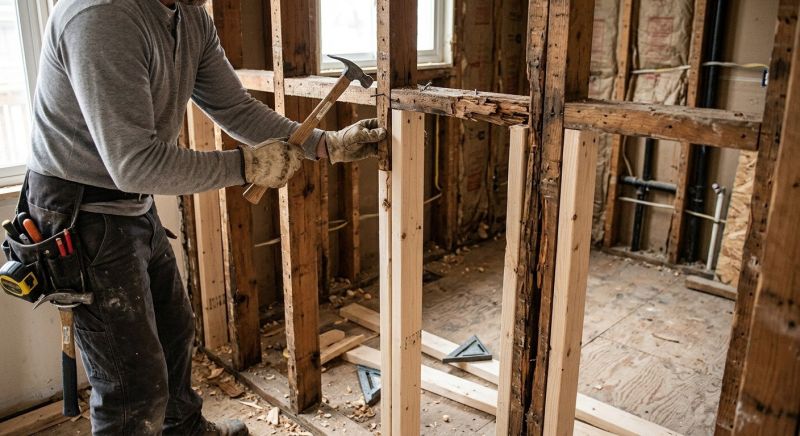 Wood Framing Repair in Kansas City, KS