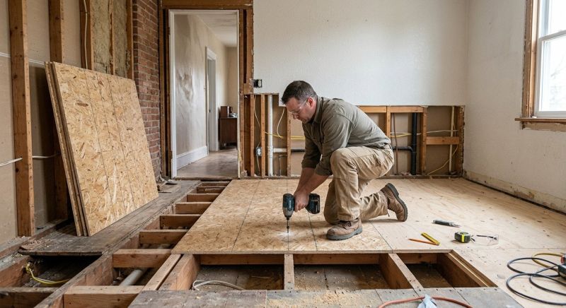 Attic Subfloor Installation in Kansas City, KS