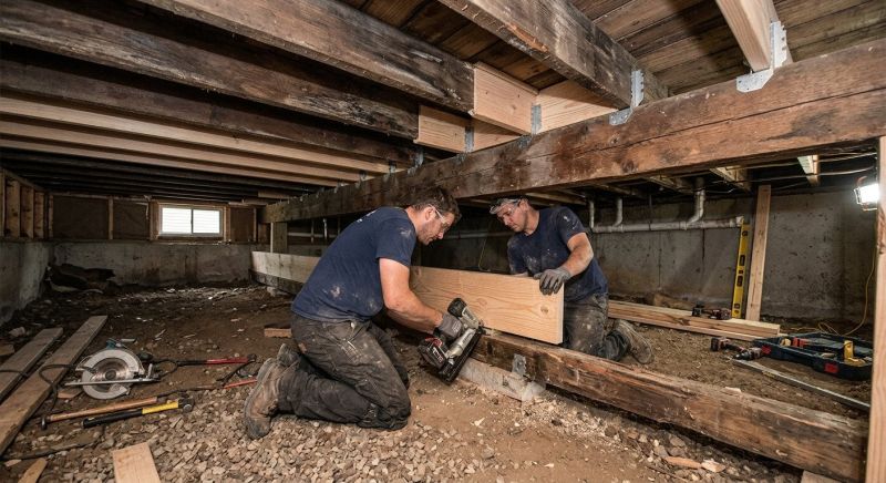 Floor Joists Replacement in Kansas City, KS