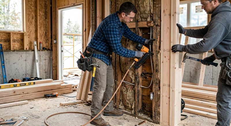 Framing Repair in Wilmington, NC