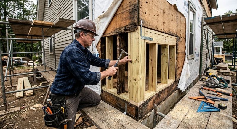 Roof Framing Repair in Wilmington, NC