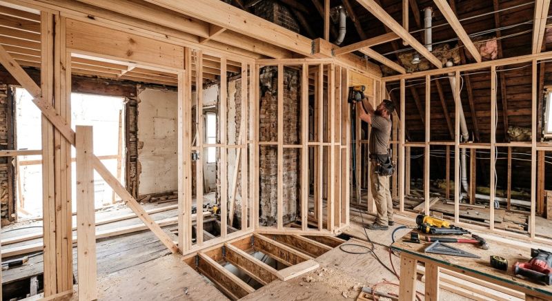 Shop Framing in Conroe, TX