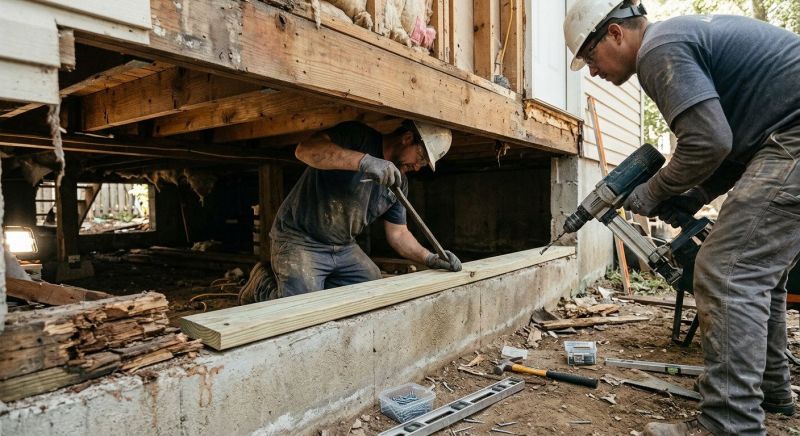 Sill Plate Replacement in Kansas City, KS
