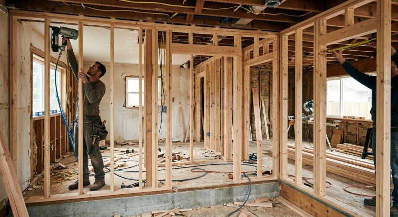 Structure Framing in Wilmington, NC
