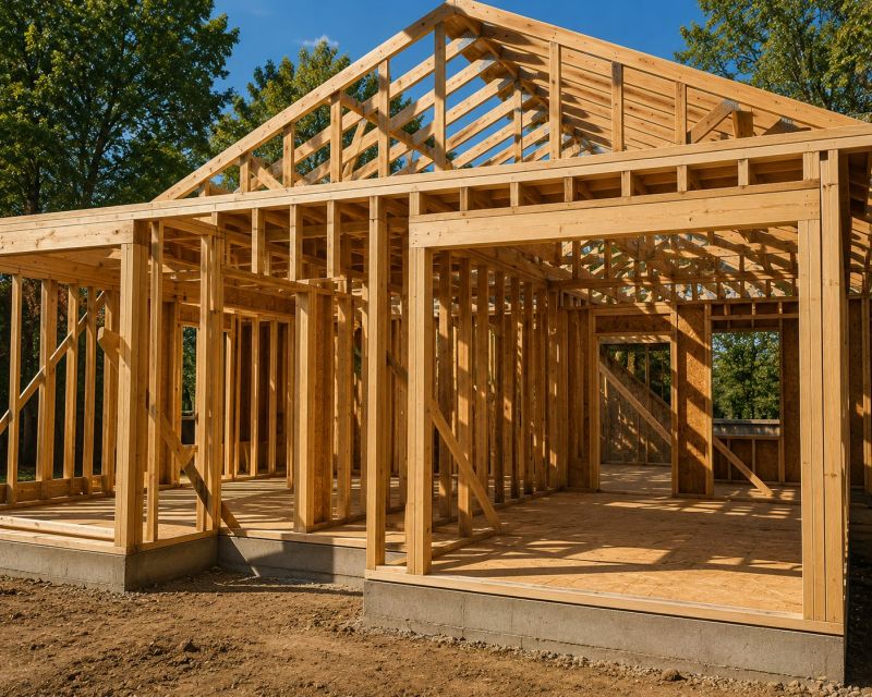Structure Framing in Kansas City, KS