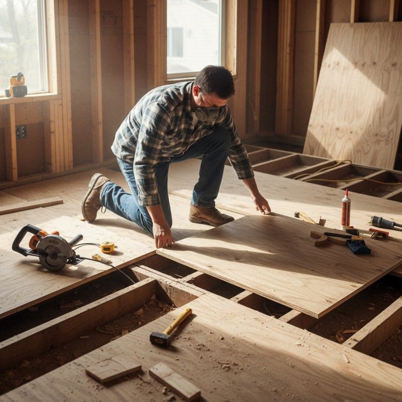 Subfloor Installation in Conroe, TX