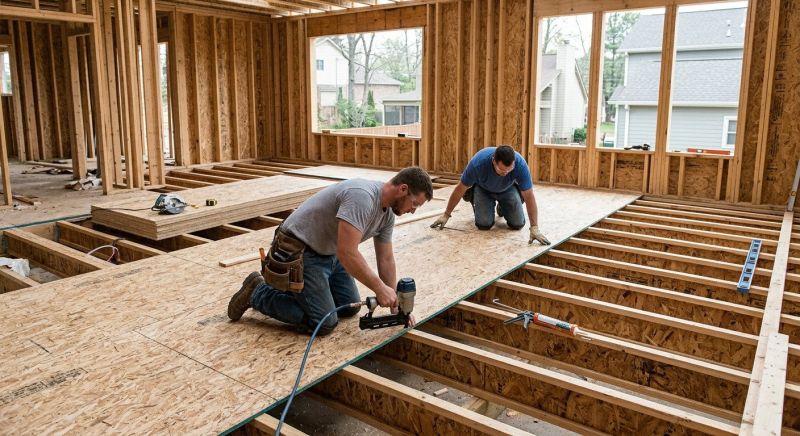 Subfloor Replacement in Conroe, TX