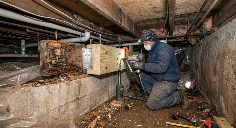 Support Column Repair in Kansas City, KS