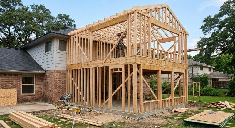 Timber Stud Framing in Wilmington, NC