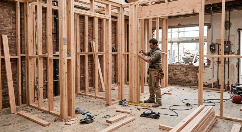 Timber Stud Framing in Conroe, TX