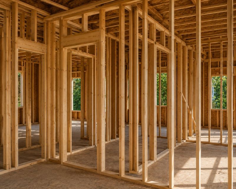 Timber Wall Installation in Conroe, TX