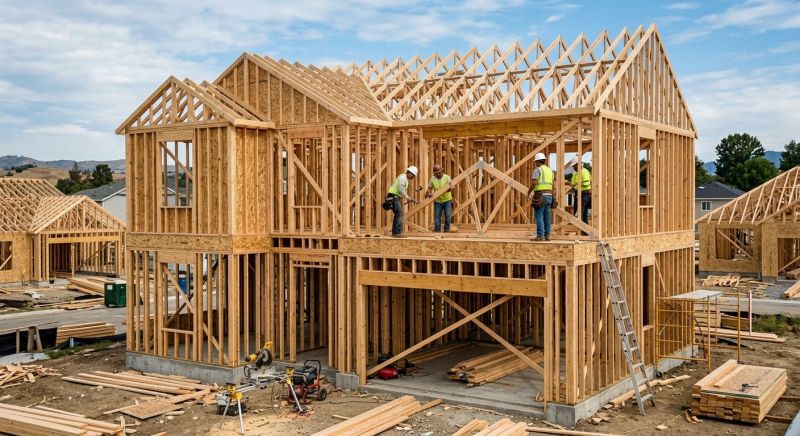 Wood Framing in Kansas City, KS