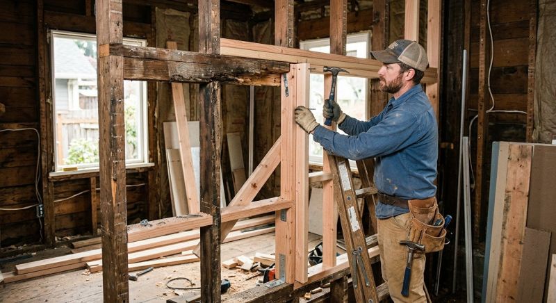 Wood Framing Repair in Kansas City, KS